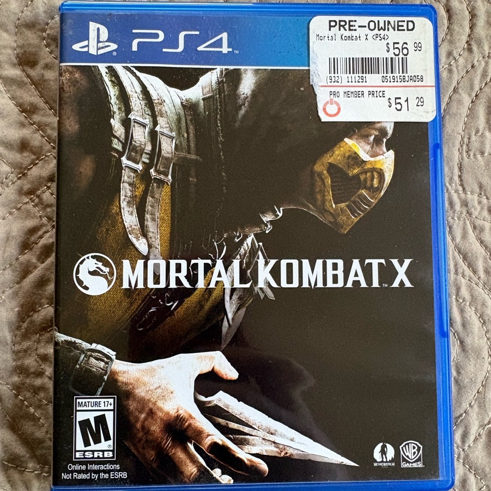 Mortal Kombat X for PS4